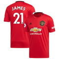 Daniel James 2019/20 Home Replica Player Jersey – Red
