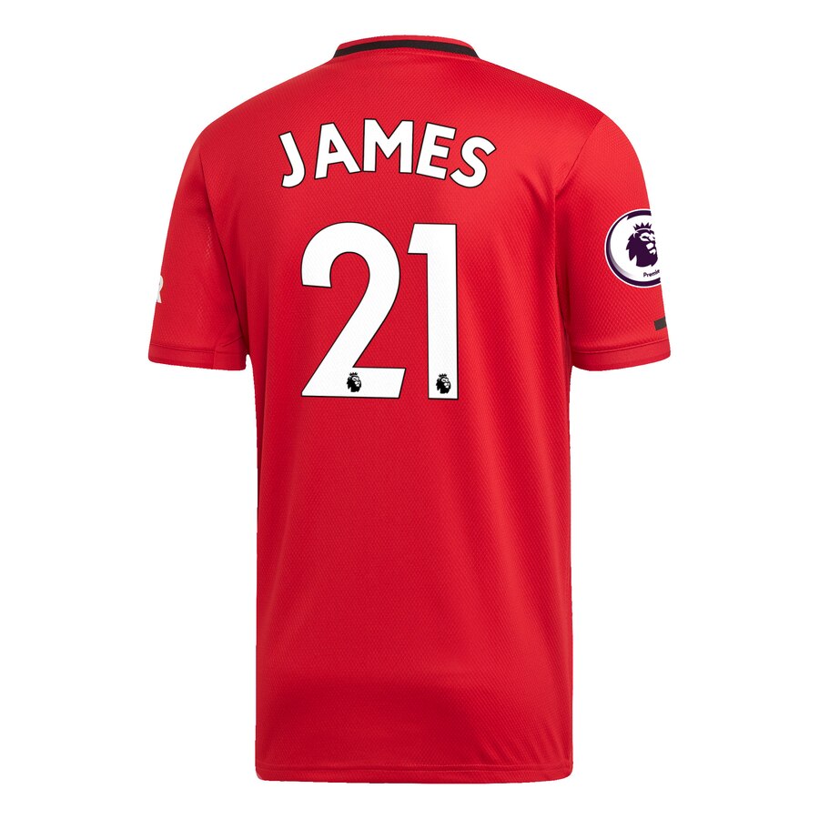 Daniel James 2019/20 Home Replica Player Jersey – Red