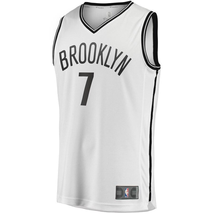 Kevin Durant Brooklyn Nets 2019/20 Fast Break Replica Player Jersey White - Association Edition