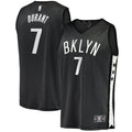 Kevin Durant Brooklyn Nets Charcoal 2019/20 Fast Break Replica Player Jersey - Statement Edition