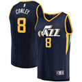 Mike Conley Utah Jazz Navy Fast Break Replica Jersey – Icon Edition