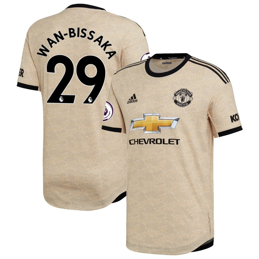 Aaron Wan-Bissaka 2019/20 Away Authentic Player Jersey - Tan