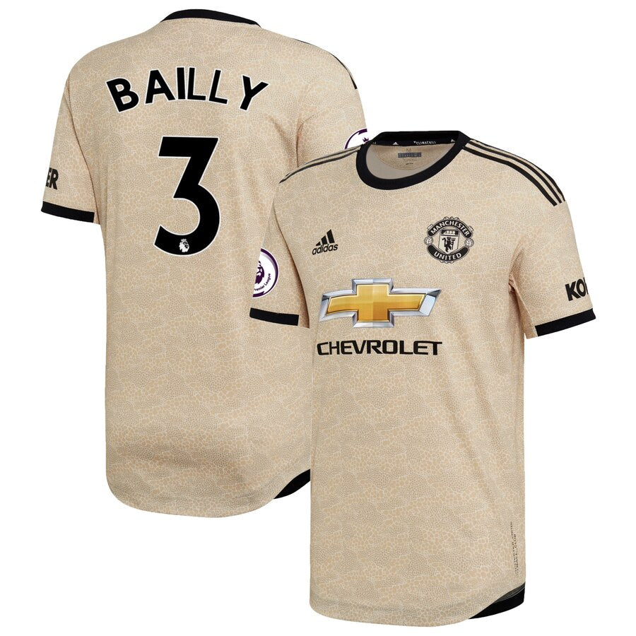 Eric Bailly 2019/20 Away Authentic Player Jersey - Tan