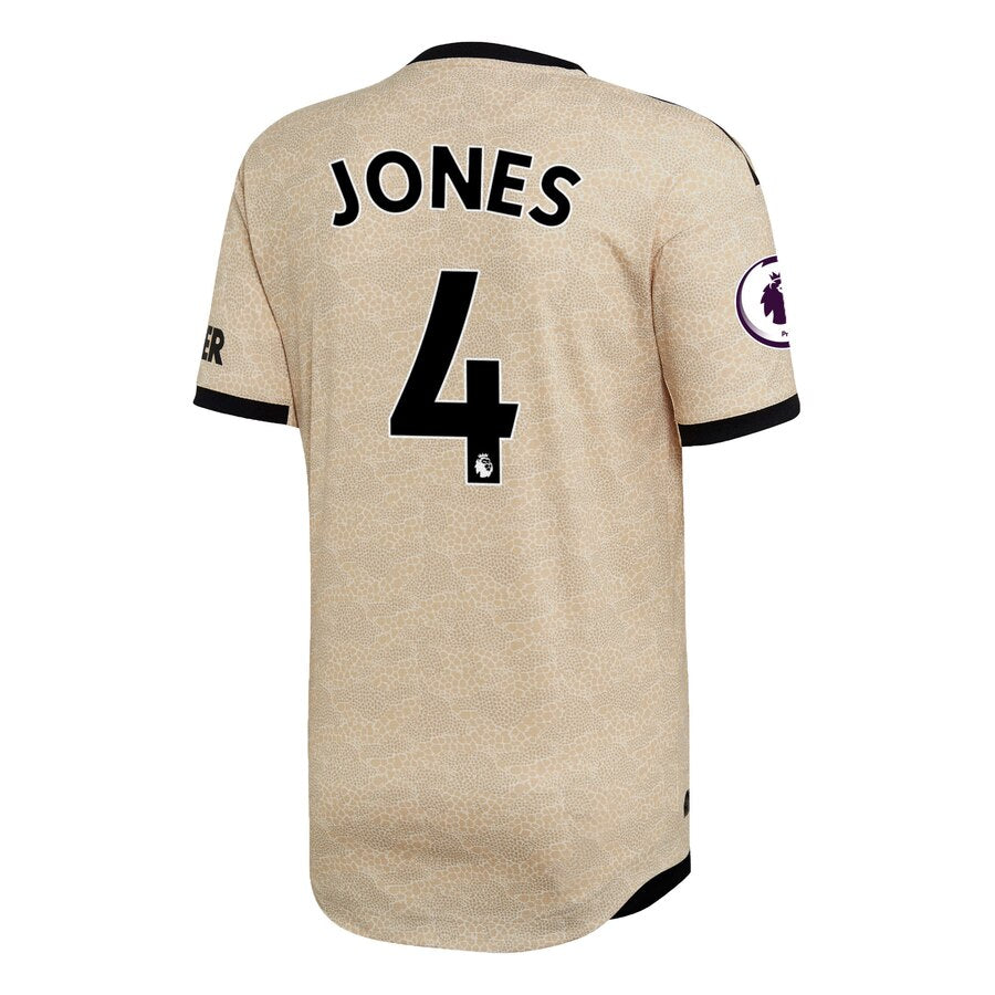 Phil Jones 2019/20 Away Authentic Player Jersey - Tan