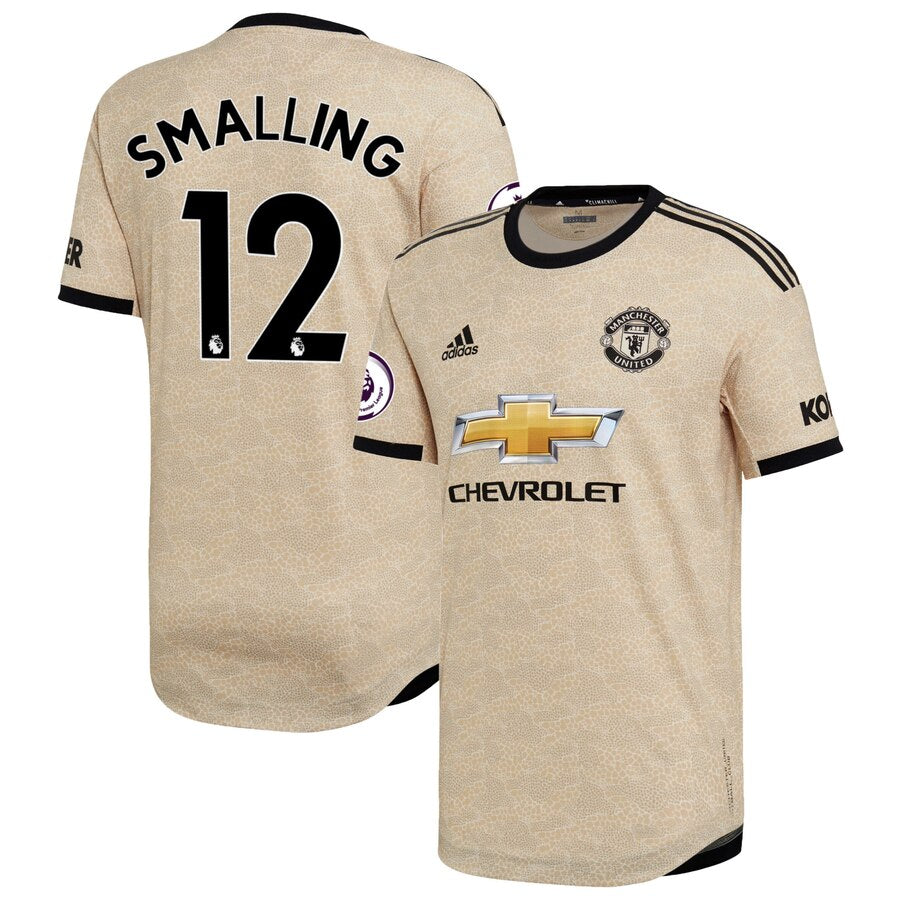 Chris Smalling 2019/20 Away Authentic Player Jersey - Tan