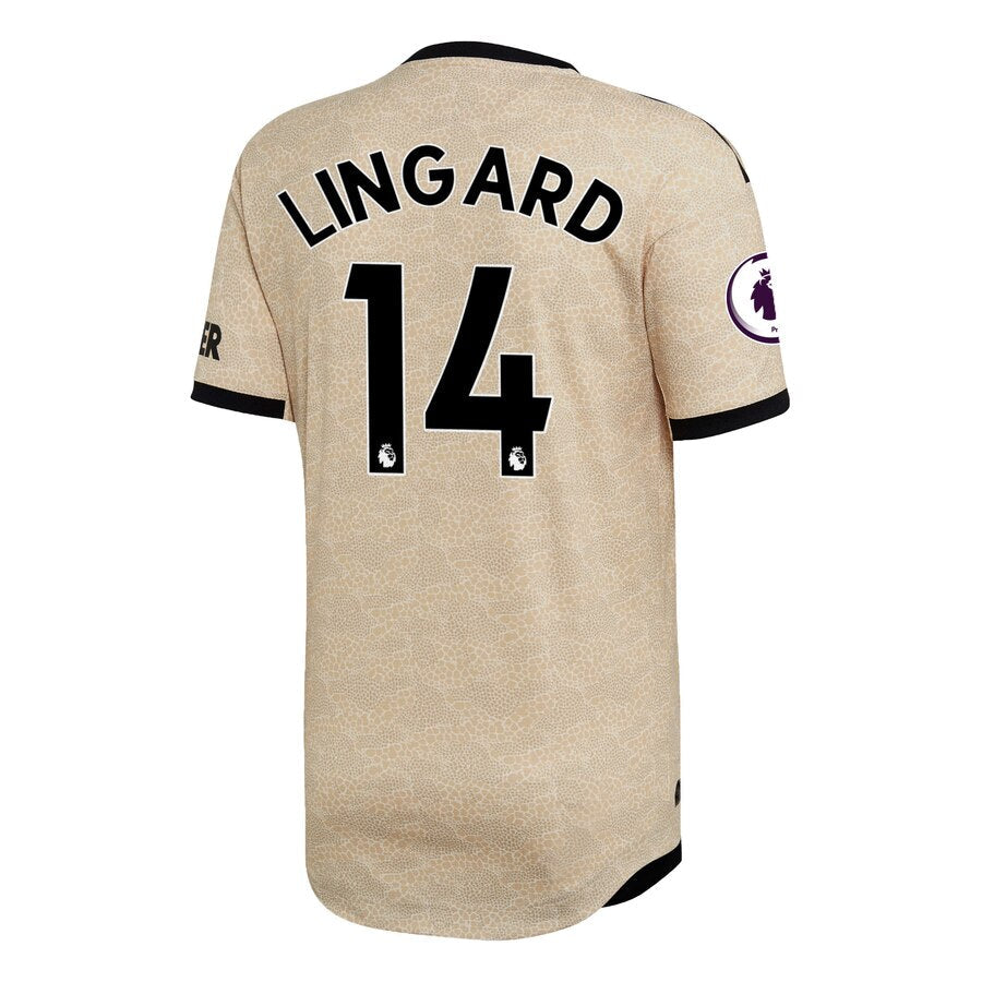 Jesse Lingard 2019/20 Away Authentic Player Jersey - Tan