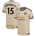 Andreas Pereira 2019/20 Away Authentic Player Jersey - Tan