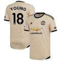 Ashley Young 2019/20 Away Authentic Player Jersey - Tan