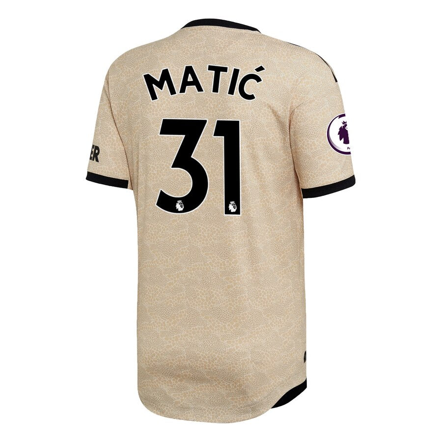Nemanja Matic 2019/20 Away Authentic Player Jersey - Tan