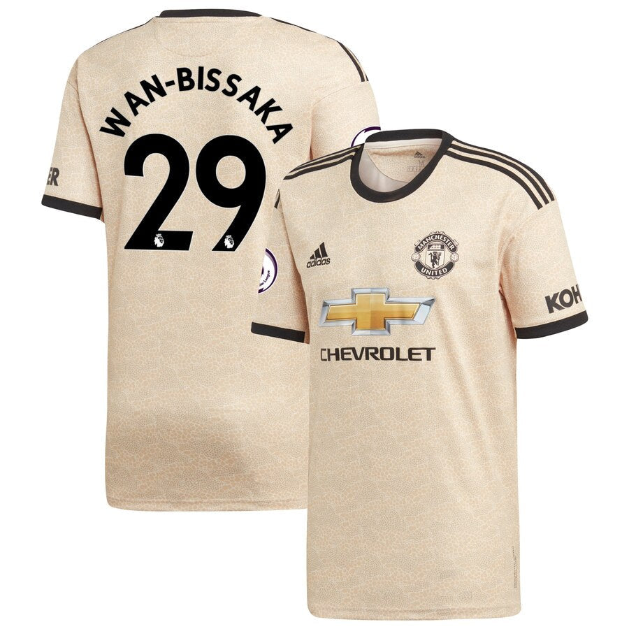 Aaron Wan-Bissaka 2019/20 Away Replica Player Jersey - Tan