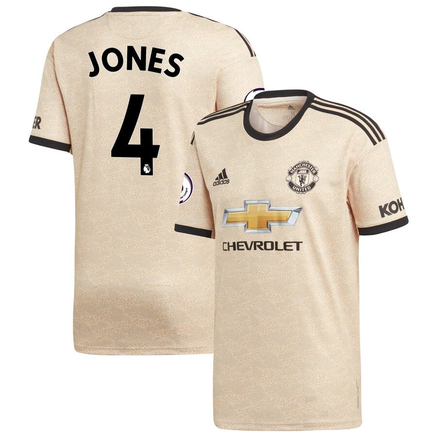 Phil Jones 2019/20 Away Replica Player Jersey - Tan