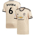 Paul Pogba 2019/20 Away Replica Player Jersey - Tan