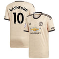 Marcus Rashford 2019/20 Away Replica Player Jersey - Tan