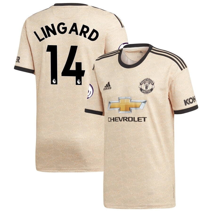 Jesse Lingard 2019/20 Away Replica Player Jersey - Tan