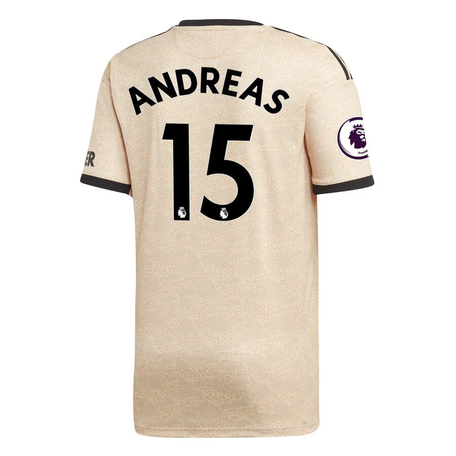 Andreas Pereira 2019/20 Away Replica Player Jersey - Tan