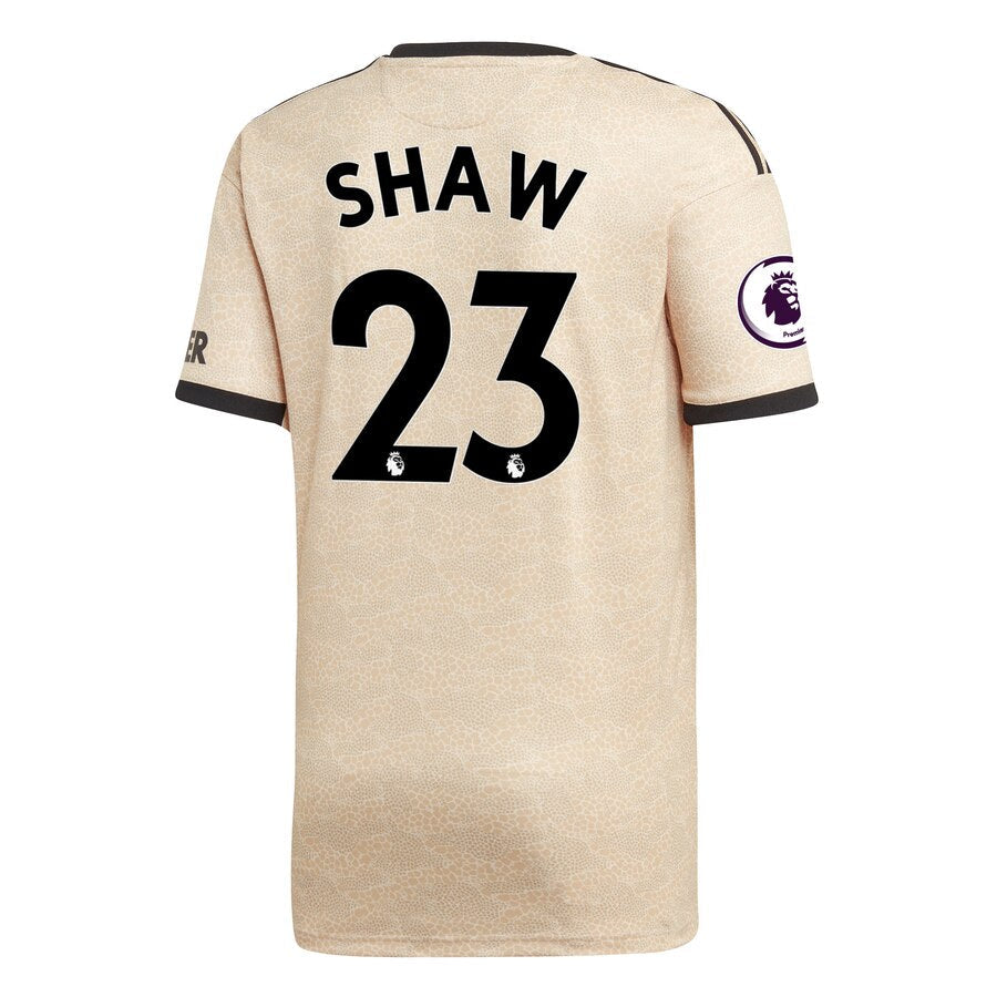 Luke Shaw 2019/20 Away Replica Player Jersey - Tan