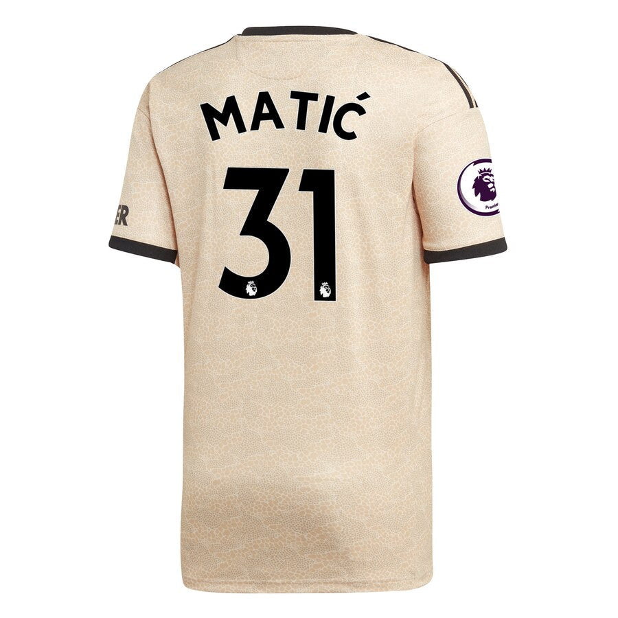 Nemanja Matic 2019/20 Away Replica Player Jersey - Tan