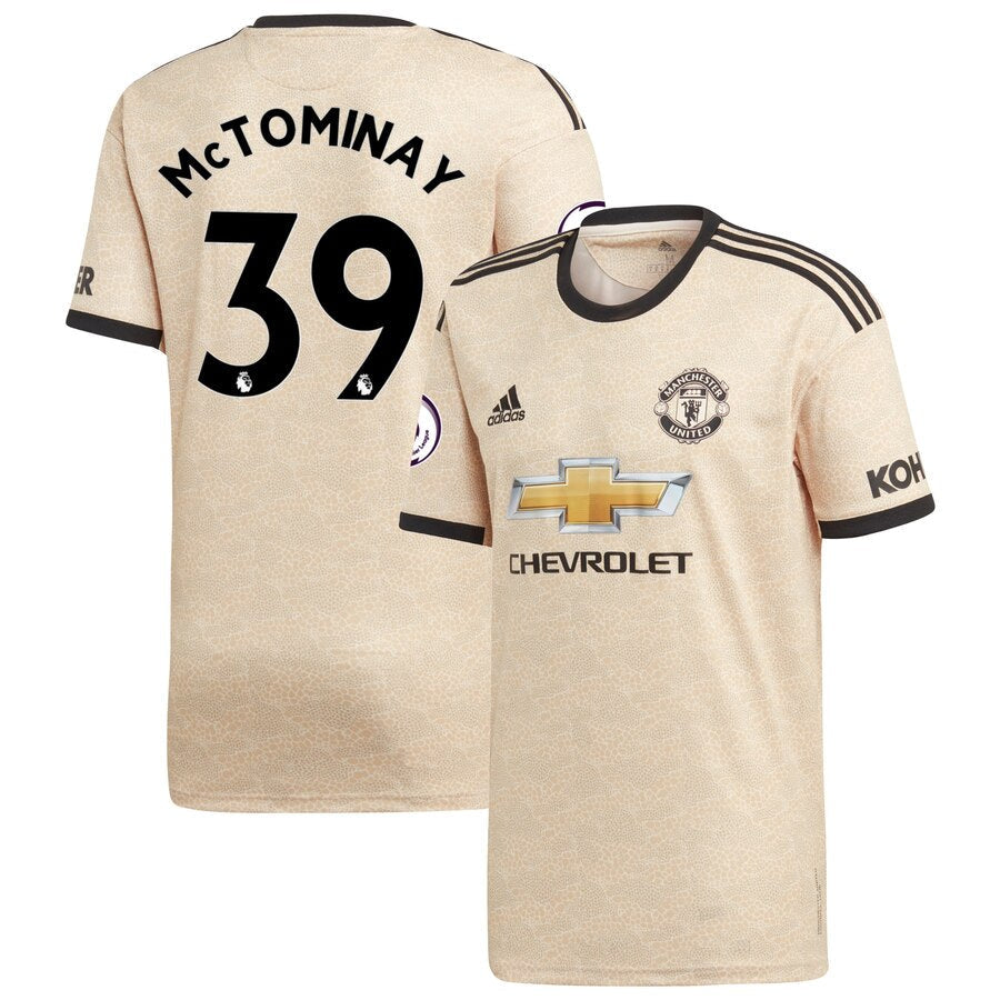 Scott McTominay 2019/20 Away Replica Player Jersey - Tan