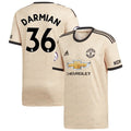 Matteo Darmian Youth 2019/20 Away Replica Player Jersey - Tan