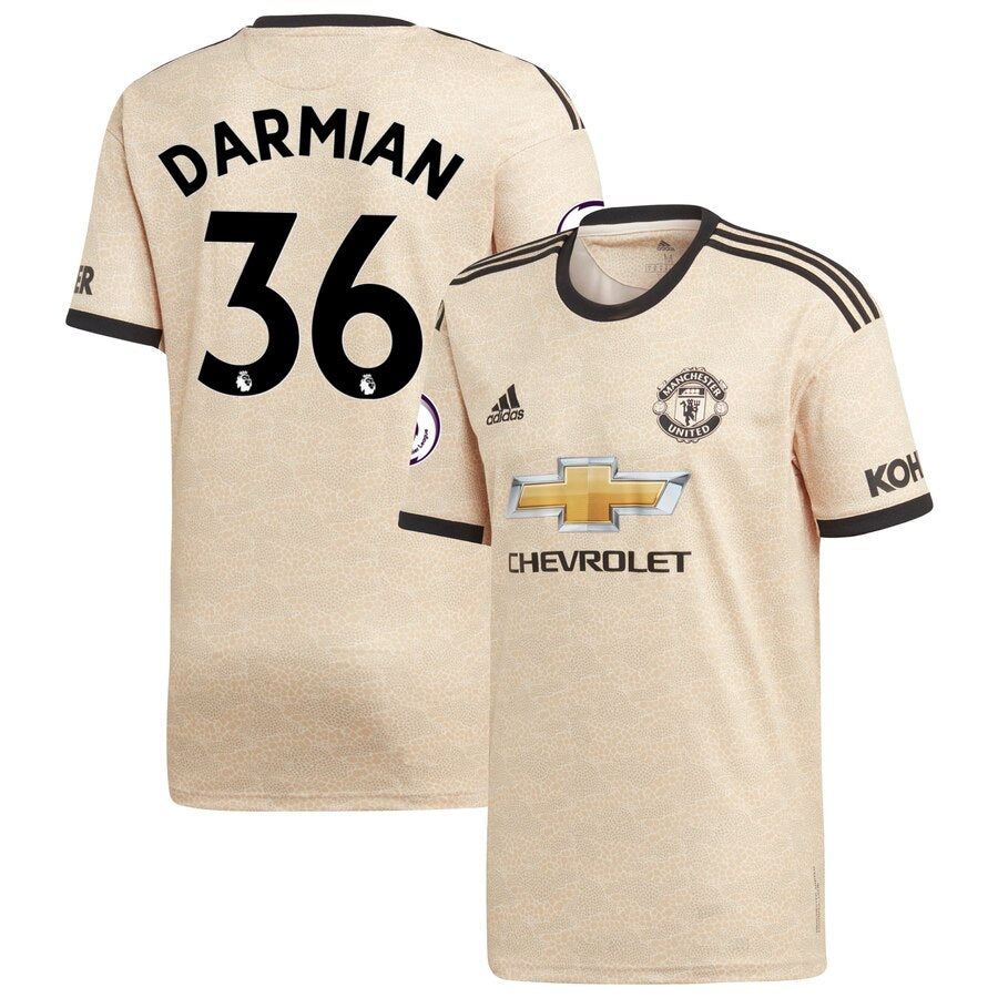 Matteo Darmian Youth 2019/20 Away Replica Player Jersey - Tan