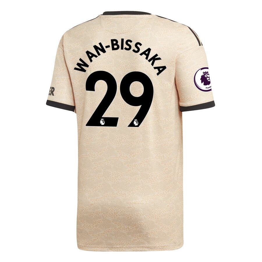 Aaron Wan-Bissaka Youth 2019/20 Away Replica Player Jersey - Tan