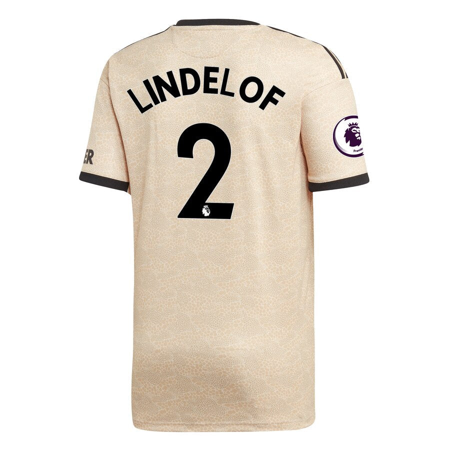 Victor Lindelöf Youth 2019/20 Away Replica Player Jersey - Tan