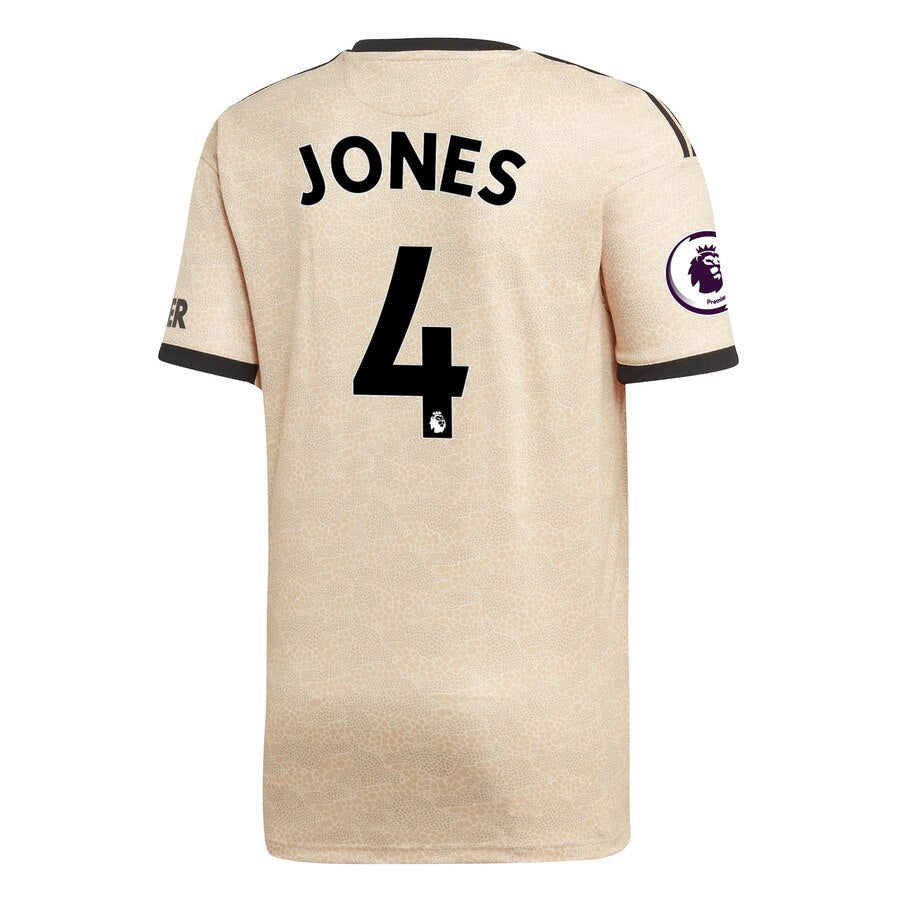 Phil Jones Youth 2019/20 Away Replica Player Jersey - Tan