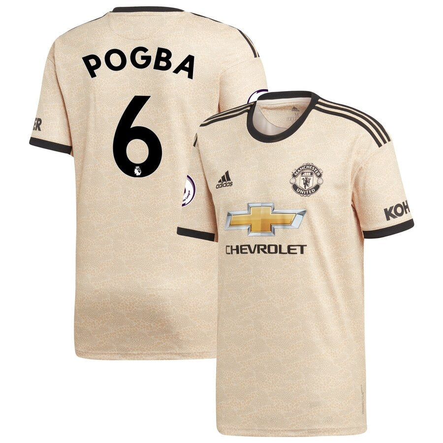 Paul Pogba Youth 2019/20 Away Replica Player Jersey - Tan