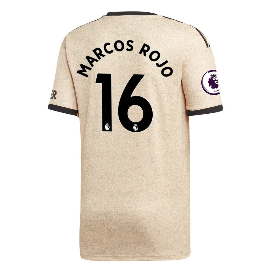 Marcos Rojo Youth 2019/20 Away Replica Player Jersey - Tan