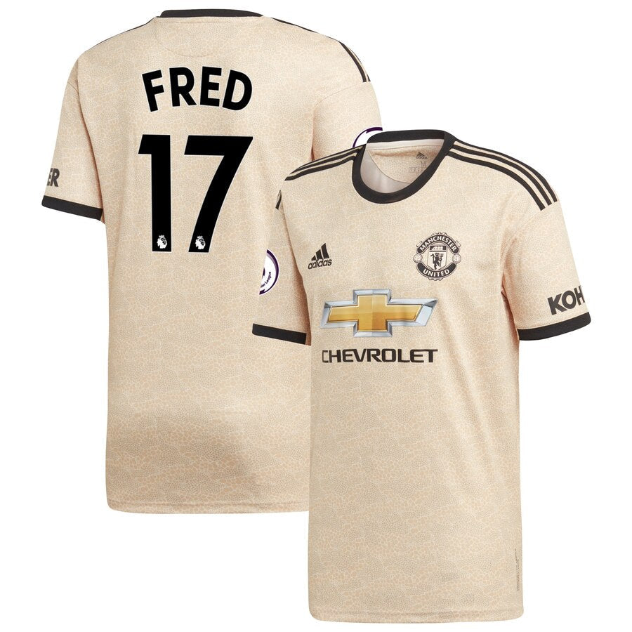 Fred Youth 2019/20 Away Replica Player Jersey - Tan