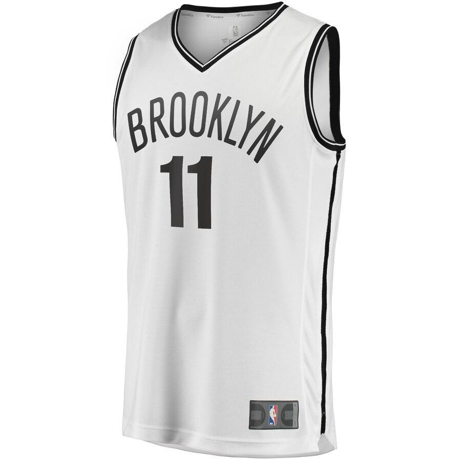 KI Basketball Shoe Irving Brooklyn Nets Fast Break Replica Jersey White – Association Edition