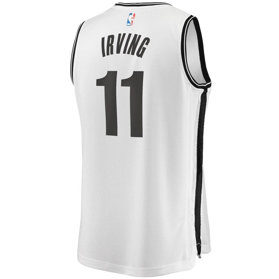KI Basketball Shoe Irving Brooklyn Nets Fast Break Replica Jersey White – Association Edition