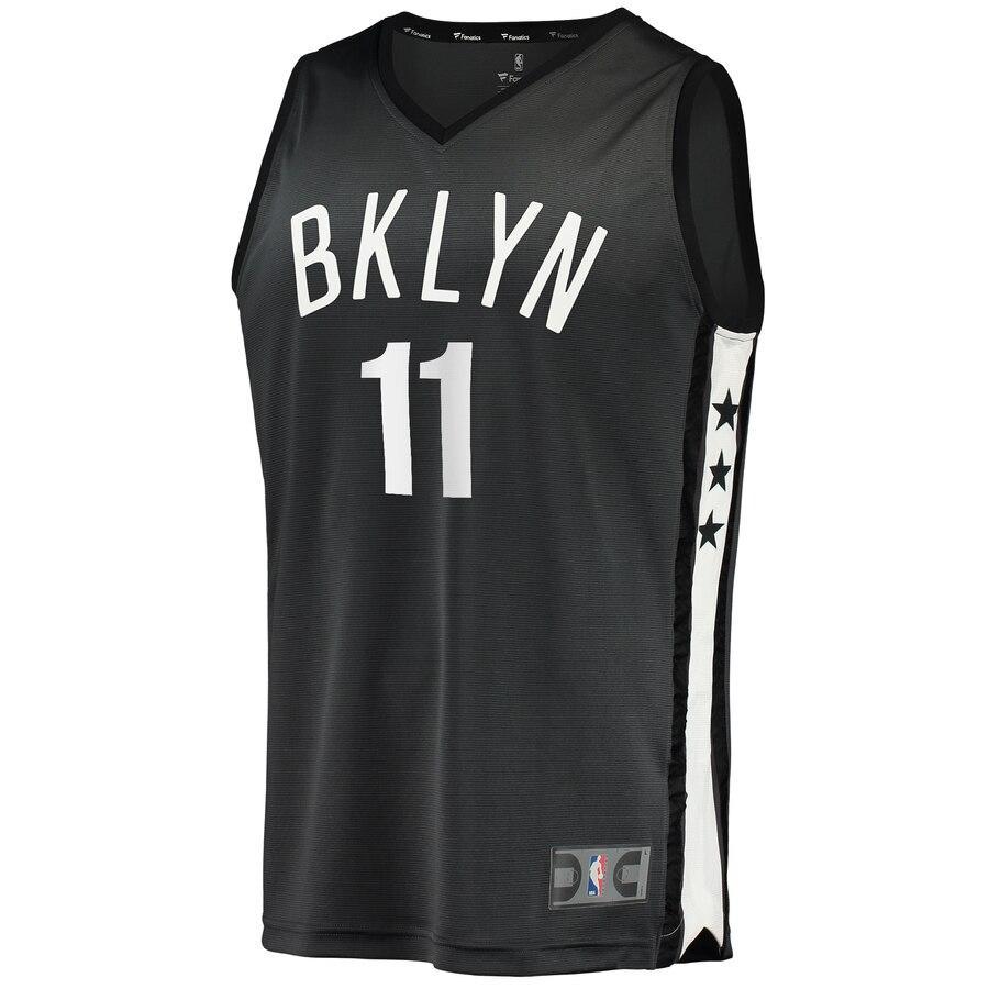 KI Basketball Shoe Irving Brooklyn Nets Fast Break Replica Jersey Charcoal – Statement Edition
