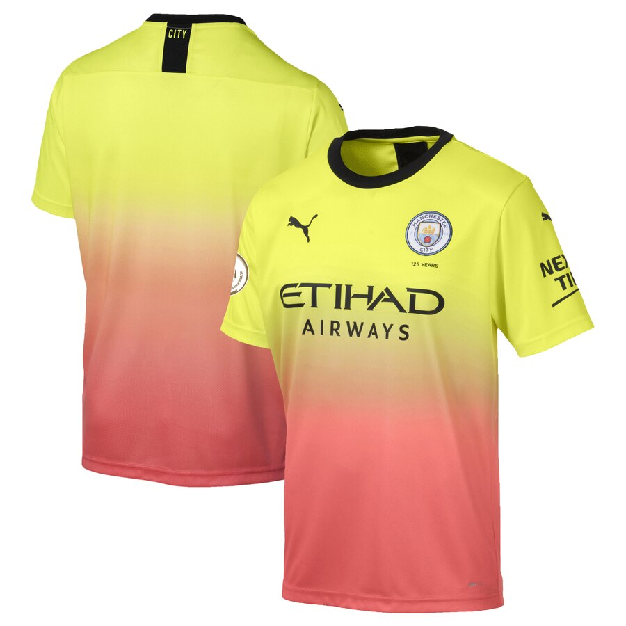 Puma 2019/20 Third Replica Blank Jersey – Yellow