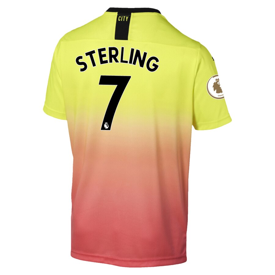 Raheem Sterling Puma 2019/20 Third Replica Player Jersey – Yellow