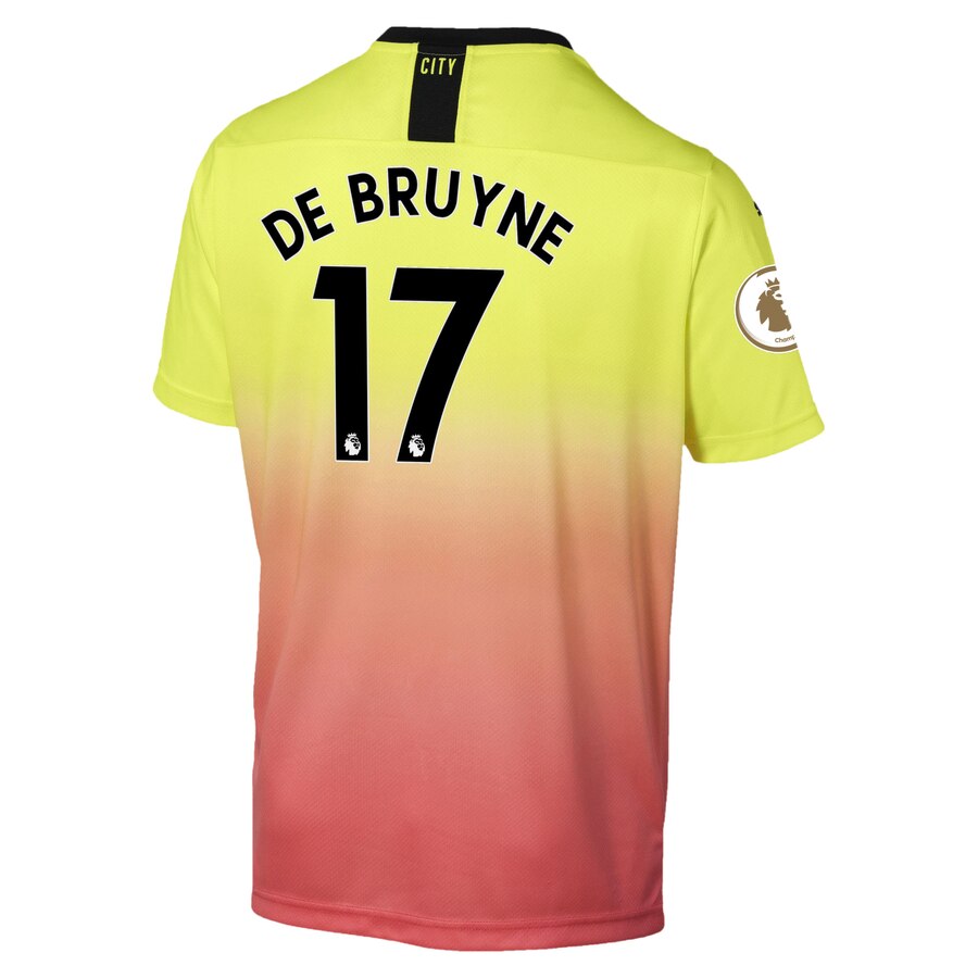Kevin De Bruyne Puma 2019/20 Third Replica Player Jersey – Yellow