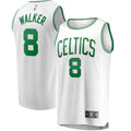 Kemba Walker Boston Celtics White Fast Break Replica Player Jersey – Association Edition