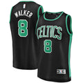 Kemba Walker Boston Celtics Fast Break Replica Player Jersey Black – Statement Edition