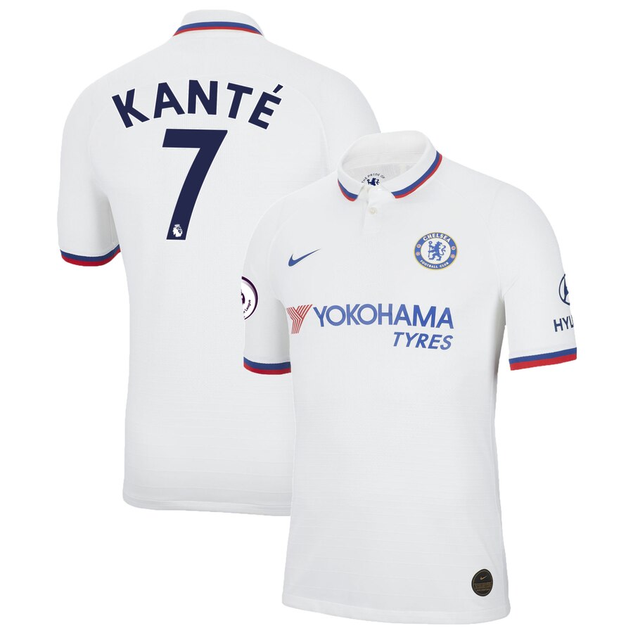 N'Golo Kanté White 2019/20 Away Authentic Vapor Match Player Jersey