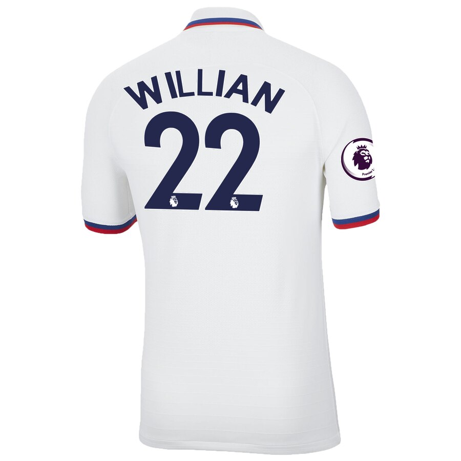 Willian Borges da Silva White 2019/20 Away Authentic Vapor Match Player Jersey