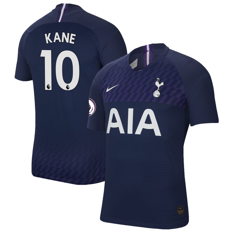 Harry Kane 2019/20 Away Authentic Vapor Match Player Jersey – Blue