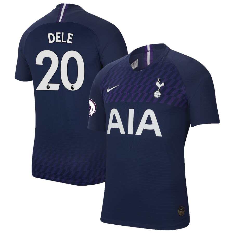 Dele Alli 2019/20 Away Authentic Vapor Match Player Jersey – Blue
