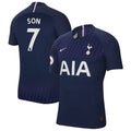 Son Heung-min 2019/20 Away Authentic Vapor Match Player Jersey – Blue