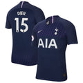 Eric Dier 2019/20 Away Authentic Vapor Match Player Jersey – Blue