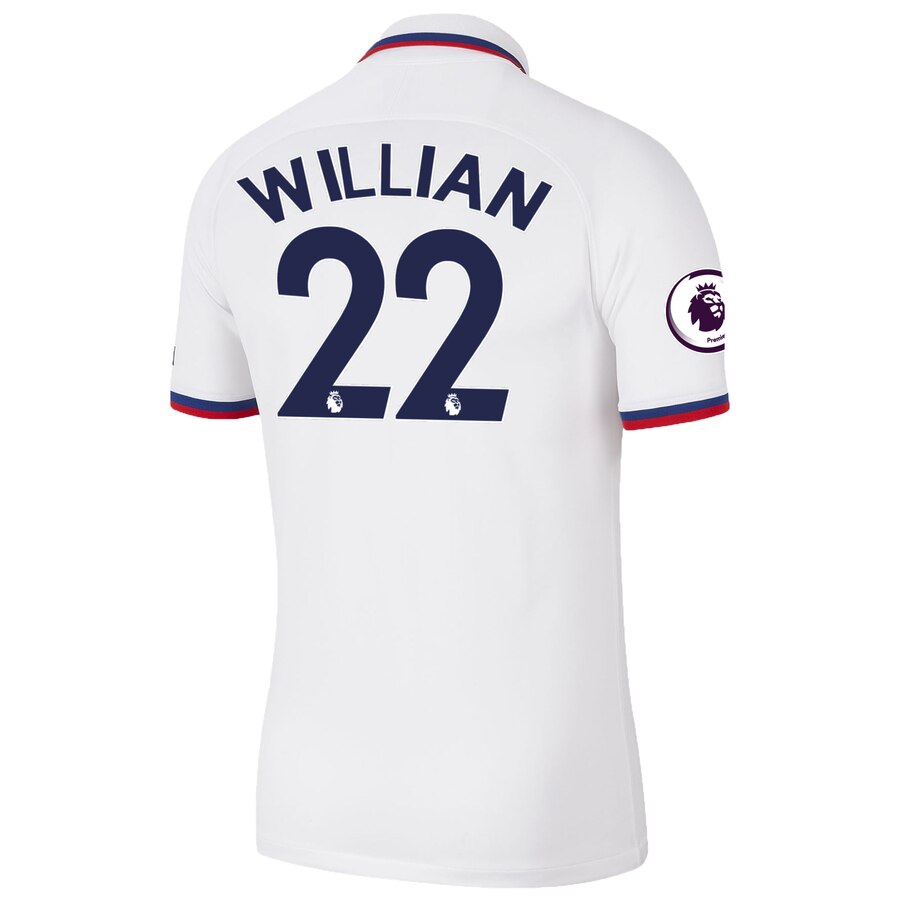 Willian Borges da Silva 2019/20 Away Replica Breathe Stadium Player Jersey – White