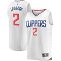 Kawhi Leonard LA Clippers Fast Break Replica Jersey White – Association Edition