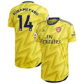 Aubameyang 2019/20 Away Authentic Player Jersey – Yellow