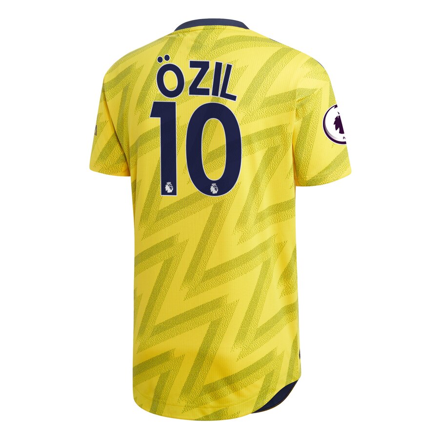Özil 2019/20 Away Authentic Player Jersey – Yellow