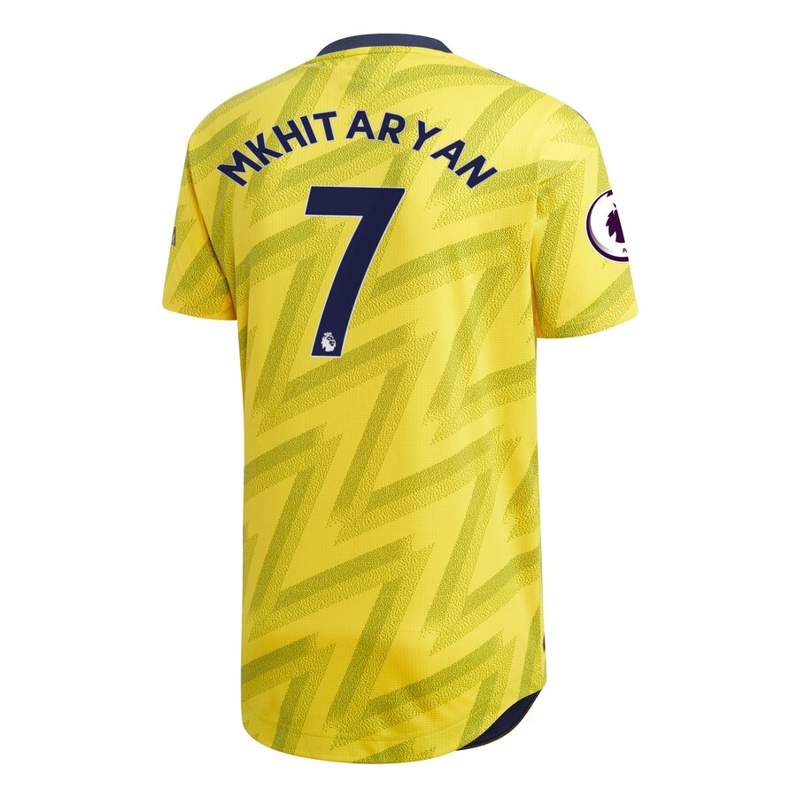Mkhitaryan 2019/20 Away Authentic Player Jersey – Yellow