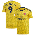 Lacazette 2019/20 Away Replica Player Jersey – Yellow